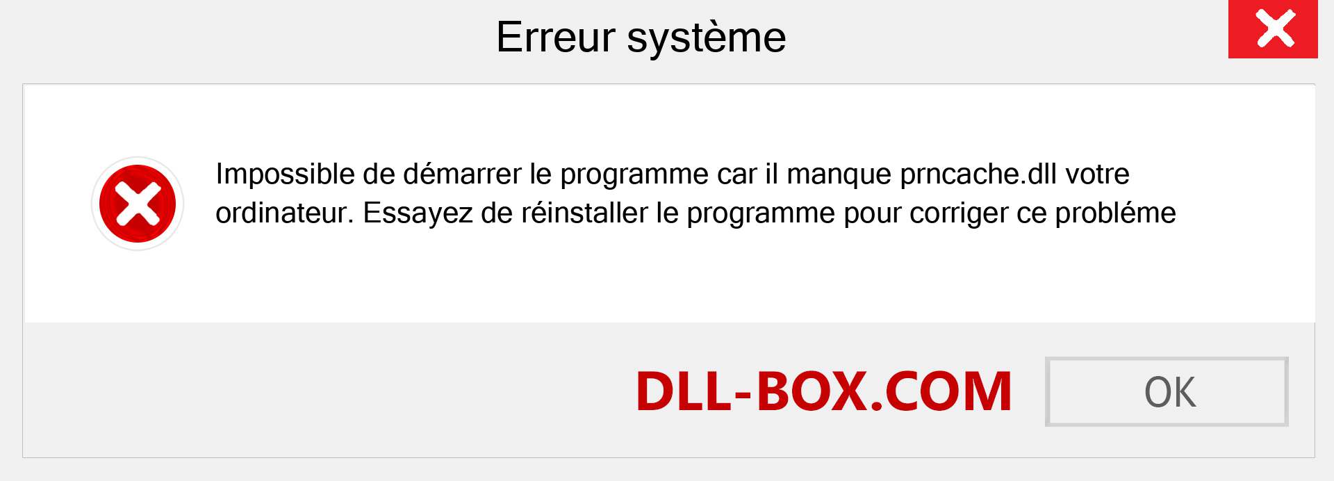 Le fichier prncache.dll est manquant ?. Télécharger pour Windows 7, 8, 10 - Correction de l'erreur manquante prncache dll sur Windows, photos, images